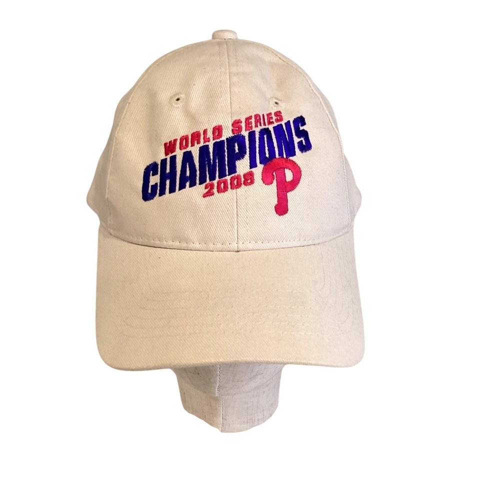 Philadelphia Phillies Baseball Hat 2008 World Series Champions - OS